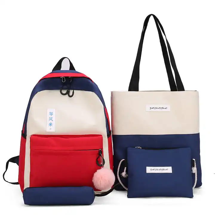 Fashion Canvas Bag With Zipper, Student Crossbody Bookbag Handbag Shoulder  Bag