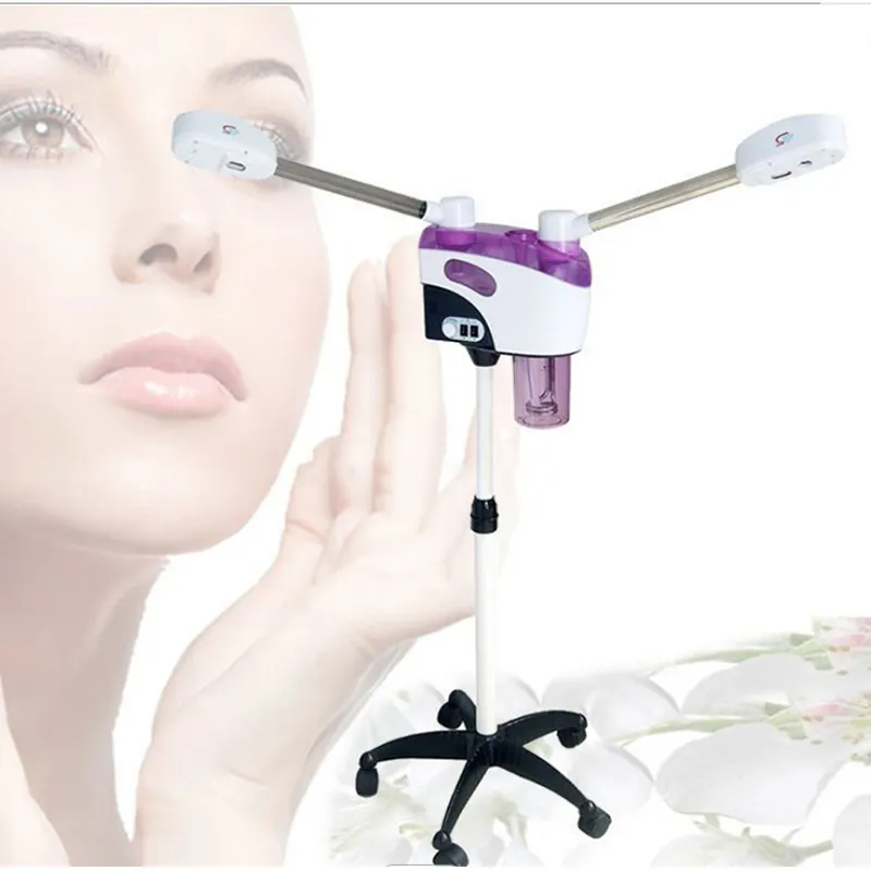 Großhandel Tiefen reinigung Nou rishing Nano Ionic Facial Steamer mit Vergrößerung licht 2 in 1 Hot Facial Steamer Cool Facial Steam