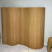 Paravent moderne en bambou, séparateur de pièce portable, écran en bois pliable, cloison mobile de bureau, panneaux de séparation