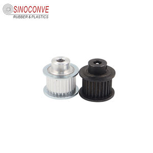 HTD5M 5Mアルミニウムタイミングベルトプーリー16 T 16歯15mm 20mm幅5mm 6mm 8mm 10mm 12mm 12.7mm 14mm 15mmボア合金OEM - Product Image 3