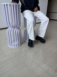 Hochzeitsdekorationen Bestseller PVC Hohl Runder Kuchen Desserttisch Sockel Blumenständer Dekoration - Product Image 5