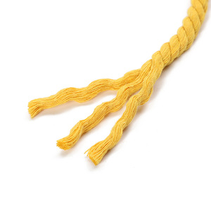 Corde de fil en Polyester, 20 pièces, 6mm, à basse tension, pour <span class=keywords><strong>macramé</strong></span>, coton trempé, avec noyau pour couverture - Product Image 6
