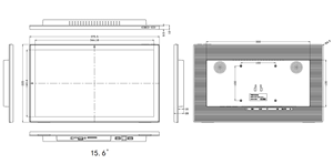 Wall Mounted <strong>15.6</strong> Inch Android 11 Wifi Digital Signage <strong>Display</strong> for Supermarket - Product Image 6