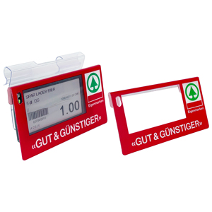 Supermarket Customization ESL <b>Plastic</b> Price Tag Label Clips Holders With Display <b>Hook</b> - Product Image 3