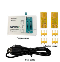 EZP2010 EZP2010V FLASH SPI Programmeur USB haute vitesse 24/25/93 avec 2 adaptateurs