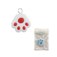 Traceur GPS intelligent en forme de patte de chien, mini localisateur étanche anti-perte pour animaux de compagnie, chiens, chats, enfants, voyages, en matériau ABS