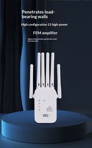 오리지널 공장 5G 와이파이 확장기 라우터 1200Mbps 6 안테나 WPS 간편 설정 와이파이 신호 증폭기 - Product Image 5