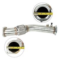 En-tête de collecteur de course en acier inoxydable pour BMW 535D 335D E90 E91 E92 E60 E61 Diesel M57 tuyau d'échappement Turbo