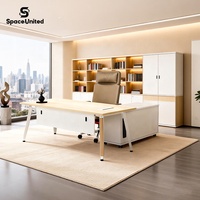 SpaceUnited Mobilier de bureau moderne de luxe Bureau de direction haut de gamme