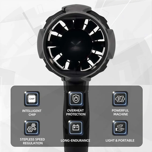 Outil de jardinage portable, souffleur d'air rechargeable avec ventilateur à jet puissant, remplacement de l'aspirateur pour le dépoussiérage et le nettoyage - Product Image 3