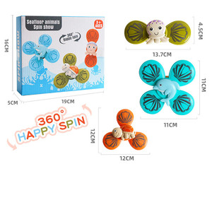 <span class=keywords><strong>Ventouse</strong></span> à rotation amusante du bout des doigts pour le bain à l'eau pour enfant, <span class=keywords><strong>jouet</strong></span> pour bébé - Product Image 4