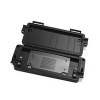 Boîtier de raccordement horizontal en ligne pour fibres optiques 6/12 cœurs, étanche IP68, pour câble de branchement, prix usine