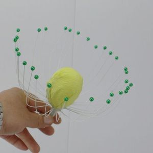 Hecho a mano, venta al por mayor, papel crepé, flor gigante, centro, peonía, multicolor, flor DIY, piezas de flores artificiales para decoración de boda - Product Image 1