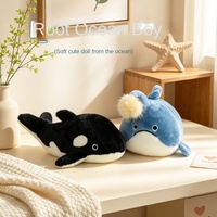 Nouveauté transfrontalière : Jouets en peluche animaux marins (Oignon de mer, Crabe) en coton PP, cadeau d'anniversaire, souvenir d'aquarium, ODM, polyester, 31-50cm