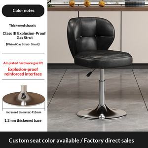 Taburete de bar, silla alta para el hogar, silla elevable de lujo ligero, sillón de bar, taburete para mostrador de recepción/caja, taburete alto - Product Image 6