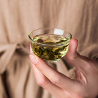 Tasse en céramique isolée à double paroi de 50ml tasse à café en verre à haute teneur en borosilicate tasse à thé double tasse résistante à la chaleur vente en gros