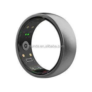 MIUNDA cincin pintar desain kreatif pabrik cincin pintar dengan Monitor kebugaran cincin Digital oksigen darah pelacak kesehatan tidur