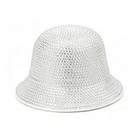 Chapeau de danse orné de strass multicolores, personnalisable