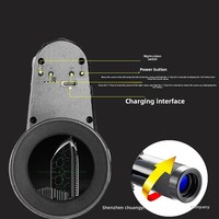 Télescope de vision nocturne infrarouge HD multi-bandes CYF-A+ avec zoom de recherche, mise au point et visée, portée effective de 200 m