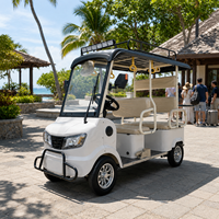 Nuevo Minibús SumEV de 4-6 Plazas, Amplio Espacio, Personalizable, Mini Auto Eléctrico Tipo Buggy para Turismo y Vehículo de Paseo