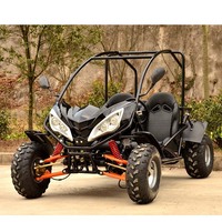 Kart de plage 150cc refroidi par air, véhicule tout-terrain deux places à quatre roues, moto tout-terrain renforcée avec transmission par chaîne 428