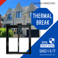 Ventana Corredera de Aluminio para Exterior de Doble Vidrio Templado de Alta Calidad y Eficiencia Energética de Wazzor Factory