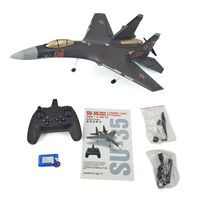 Avion télécommandé 4CH SU-35 Fighter à aile fixe en mousse, modèle électrique RC, planeur, jouets d'extérieur pour experts, cadeaux, 200-300M