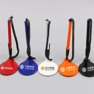 เครื่องเขียนปากกาสำหรับสำนักงานและแผนกต้อนรับของบริษัทปากกาเจลแบบติดเคาน์เตอร์สำหรับโรงแรมโลโก้ที่กำหนดเอง - Product Image 5