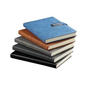 Wholesale Custom Notebooks <b>A5</b> PU Leather Cover Notebook Softcover Student Writing Notebooks School Journal <b>Notepad</b> for Gift - Product Image 1