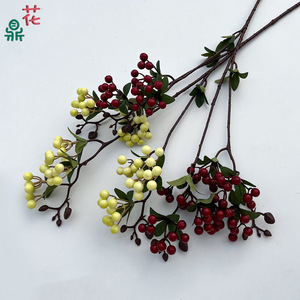 Fortune Fruit <b>Artificial</b> <b>Flowers</b> Small Size <b>Silk</b> Handmade Home Decor Photography Props - Product Image 2