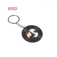 批发 NFC 迷你 CD 钥匙扣黑胶唱片钥匙扣 DIY 音乐会韩流音乐专辑钥匙扣