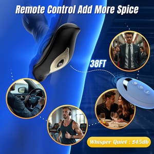 Plug anal, jouets pour adultes, vibrateur anal pour hommes avec 9 modes de vibration, stimulation par pulsations, télécommande via application - Product Image 5