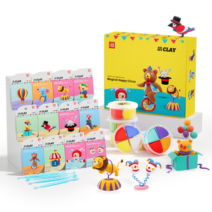 Trẻ Em Của Mô Phỏng Chơi Đồ Chơi Siêu Ánh Sáng Đất Sét 4 Màu Sắc * 12Pcs Mô Hình Đất Sét Chơi Mầm Non Một Cách Nhanh Chóng Tàu - Product Image 3