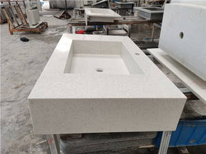 ゴールドトップOEM/ODM Quartzo Quarzo Black Calacatta and Sparkle White <span class=keywords><strong>Quartz</strong></span> Countertops with <span class=keywords><strong>Quartz</strong></span> <span class=keywords><strong>Sink</strong></span> - Product Image 5