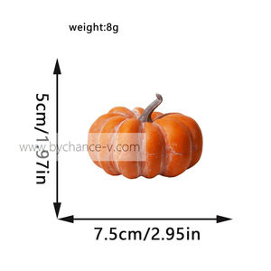 Mini-décorations artificielles en forme de citrouille pour la décoration d'automne, centre de table, fournitures pour la fabrication de guirlandes de mariage et de fête d'automne - Product Image 3