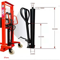 Gerbeur manuel 1000-2000 KG avec pompe hydraulique Diamètre 31,5 mm/35 mm/40 mm Certifié CE ISO Utilisation sur terrain accidenté