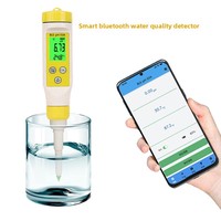 Medidor de pH para Pruebas de Acidez y Alcalinidad en Alimentos y Masas, Pantalla Retroiluminada, Alta Sensibilidad 0.05pH, Detector de Humedad