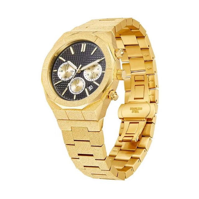 Wholesale Custom Reloj Relogio Design Men Quartz Watch Chronograph Steel Brand Multifunction  Automatic Mechanical Mens Watch