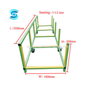 Carretilla de Transporte de Materiales Largos para Logística de Almacén, con Perfil de Aluminio de 6 Metros y Capacidad de Carga de 1500 kg - Product Image 4