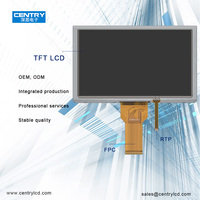 Carte contrôleur d'écran LCD 8.0 pouces Interface RVB 24bit Écran tactile médical intégré