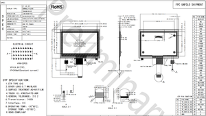 Módulo LCD TFT de 8 Pulgadas, 1280*720 IPS LVDS, 1000Nits de Alto Brillo, -30C~+85C, Pantalla Táctil G+G Integrada, Marca TMK, para Uso Fuera de Carretera - Product Image 4