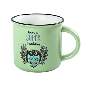 Tasse <span class=keywords><strong>à</strong></span> café en <span class=keywords><strong>céramique</strong></span> personnalisée <span class=keywords><strong>émail</strong></span>lée avec impression d'animaux <span class=keywords><strong>pour</strong></span> les amateurs de café - Product Image 2