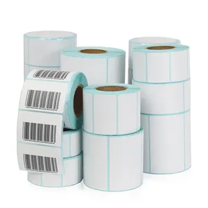 Etichette autoadesive per stampa termica in carta adesiva termica diretta 10x15 etichetta termica diretta in bianco 10x15