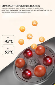 Cinturón de masaje eléctrico para el cuidado del cuerpo, máquina masajeadora infrarroja para el abdomen con calor para la relajación de la comodidad dirigida a la cintura - Product Image 6