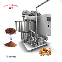 LST Industriële Chocolade Kogelmolen Machine Op Maat Gemaakte Chocolademachine Cacao Maalmachine voor Bloem/Fruit/Noten/Melk