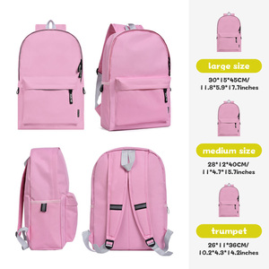 Wholesale Custom Fashion High Quality Student <b>Backpack</b> <b>Waterproof</b> Cute Girls Teenagers Bag Polyester Zipper <b>School</b> Bag - Product Image 5