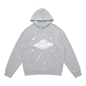Sudaderas Unisex con Capucha y Cierre <span class=keywords><strong>de</strong></span> Cremallera, Diseño Spopiedaer, Sudadera <span class=keywords><strong>de</strong></span> Forro Polar, 100% Algodón - Product Image 4