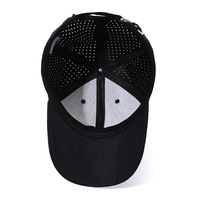 Gorra de béisbol unisex de 6 paneles con visera rígida, personalizada para grandes lotes, curvada, transpirable, con protección solar, deportiva, que estiliza el rostro y es versátil.