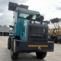 Harga Kejutan Mini Backhoe Loader Wheel Loader Cina