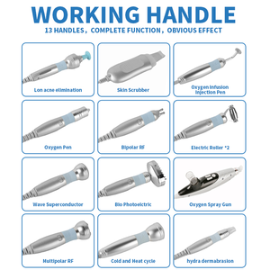 15 in 1 Skin Rejuvenation Oxygen Facial Spray Gun High Quality Skin Cleaning Hydro Facial <b>Machine</b> - Product Image 6